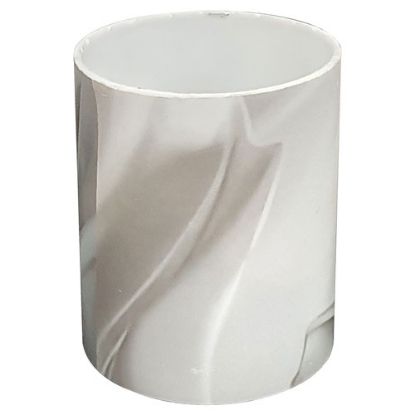 Picture of Plastic Marble Tubing Full Length White