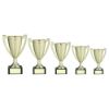 Picture of Gold Plastic Stippled Trophy Cup - 7in