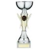 Picture of Silver|gold Winged Trophy Cup (1in Cen) - 8.75in