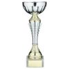 Picture of Silver|gold Spiro Trophy Cup - 10.75in