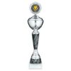 Picture of Silver|pewter Trophy Cup With Lid (2in Centre) - 16.5in