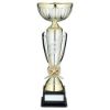 Picture of Gold|matt Silver 3 Stripe Trophy Cup (2in Centre) - 15.75in
