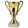 Picture of Gold|matt Silver Plastic Trophy Cup (1in Centre) - 6.25in