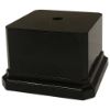 Picture of Black Plastic Square Base - 135 X 135 X 75mm