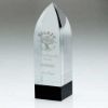 Picture of Clear|black Pointed Column (60mm Thick) - 6.5in