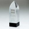 Picture of Clear|black Pointed Column (60mm Thick) - 6.5in