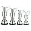 Picture of Nickel Plated Claret Jug On Round Base With Plinth - 10.25in