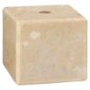 Picture of Cream Marble Block (1 Hole C|s) 2 X 2 X 2in