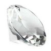 Picture of Clear Glass Diamond Shaped Paperweight In Box - 2.5in
