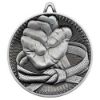 Picture of Martial Arts Deluxe Medal Antique Silver - 2.35in