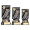 Picture of Gunmetal Grey|gold Filled Plastic Football Boot On Net (1in Cen) - 8in
