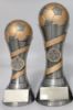 Picture of Gunmetal Grey|gold Filled Plastic Football Star Column (1in Centre) - 7.5in