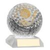 Picture of Clear Glass Golf Ball On Base (Boxed) Nearest The Pin - 3.75in