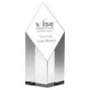 Picture of Clear Glass Diamond Column - 4in