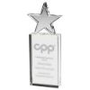 Picture of Clear Glass Block With Glass Star - 9in