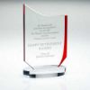 Picture of Clear|red Glass Plaque (10mm Thick) - 7.75in