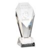 Picture of Clear Glass Obelisk On Base - 7.5in