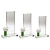 Picture of Clear|green Glass Rectangle With Golf Ball     (10mm Thick) - 9.5in