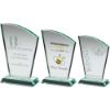 Picture of Jade Glass Sail Plaque (15mm Thick) - 7.75in