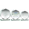 Picture of Jade Glass Octagon (15mm Thick) - 6.75in