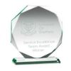 Picture of Jade Glass Octagon (15mm Thick) - 6.75in