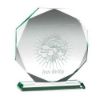 Picture of Jade Glass Octagon (15mm Thick) - 6.75in