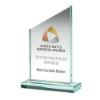 Picture of Jade Glass Plaque (15mm Thick) - 7.5in