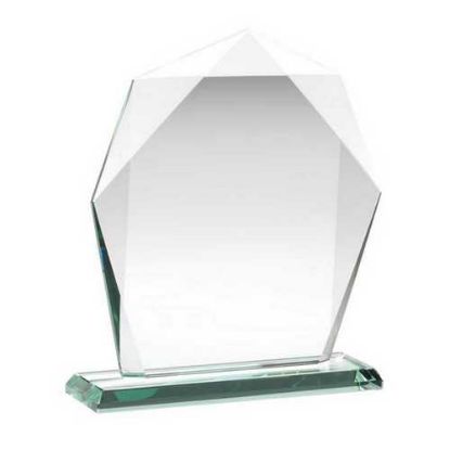 Picture of Jade Glass Heptagon (10mm Thick)