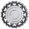 Picture of Silver|black Plastic Petal Trim (2in Cen) - 3in