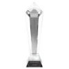 Picture of Clear Glass Pentagon Column On Base - 16.75in