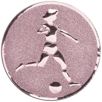 Picture of Metal Female Football Centre 50mm Bronze