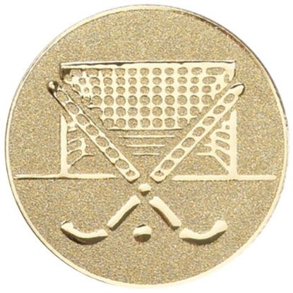 Picture of Metal Hockey Centre 50mm Gold