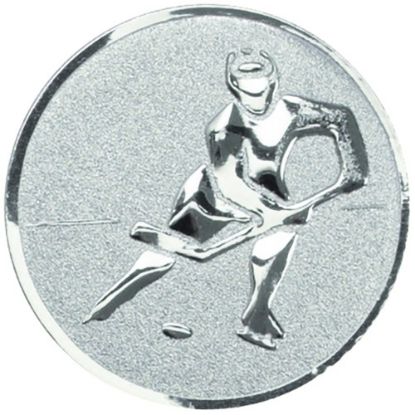Picture of Metal Ice Hockey Centre 50mm Silver