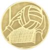 Picture of Metal Gaelic Football Centre 50mm Gold - 2in