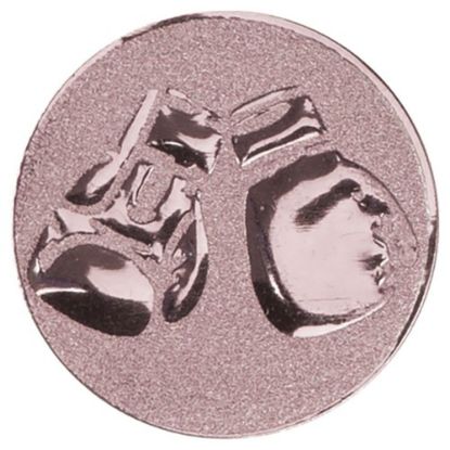 Picture of Metal Boxing Gloves Centre 50mm Bronze