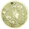 Picture of Metal Dogs Head Centre 50mm Gold - 2in