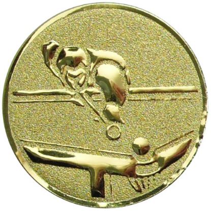 Picture of Metal Pool~snooker Centre 50mm Gold
