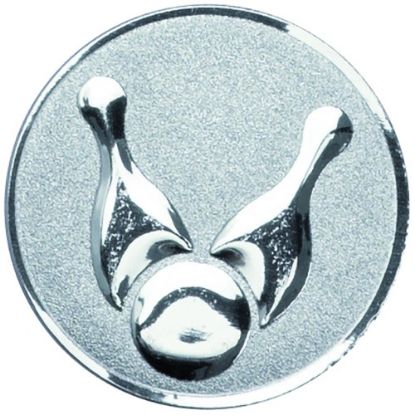 Picture of Metal Ten Pin Bowling Centre 50mm Silver