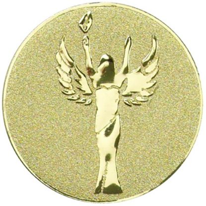 Picture of Metal Female Victory Centre 50mm Gold