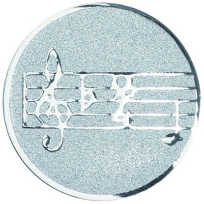 Picture of Metal Music Centre 50mm Silver