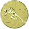 Picture of Metal Female Track Centre 50mm Gold - 2in