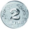 Picture of Metal 2nd Centre 50mm Silver - 2in