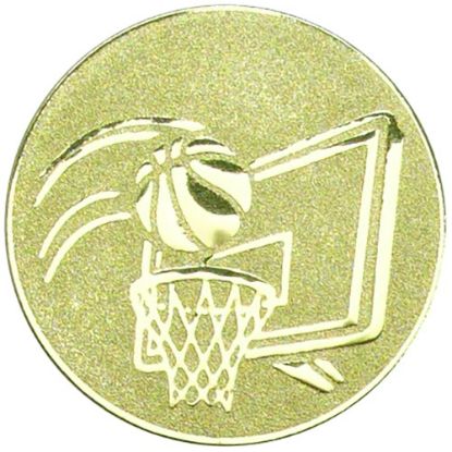Picture of Metal Basketball Centre 50mm Gold