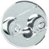Picture of Metal Lawn Bowls Centre 50mm Silver - 2in