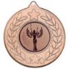 Picture of Stars And Wreath Medal (1in Centre) Bronze - 2in
