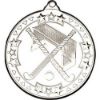 Picture of Hockey Tri Star Medal Silver - 2in