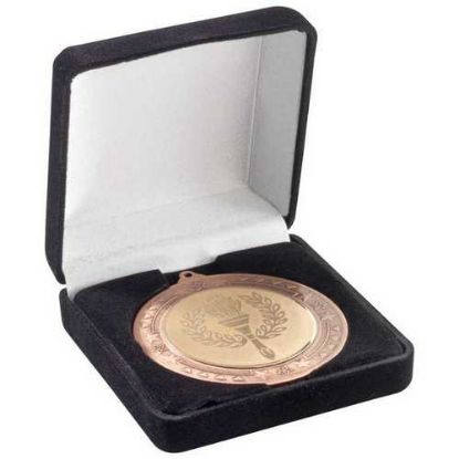 Picture of Deluxe Black Medal Box (50~60~70mm Recess)