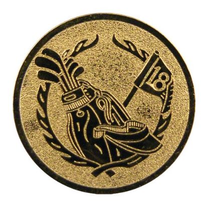 Picture of Metal Golf Centre 25mm Gold - 1in