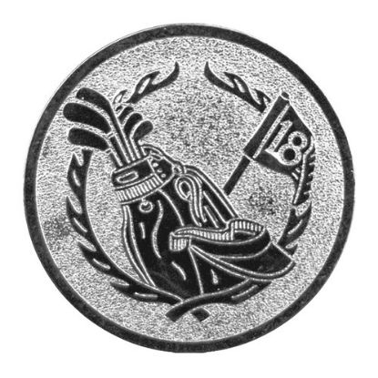 Picture of Metal Golf Centre 25mm Silver - 1in