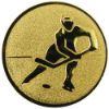 Picture of Metal Ice Hockey Centre 25mm Gold - 1in